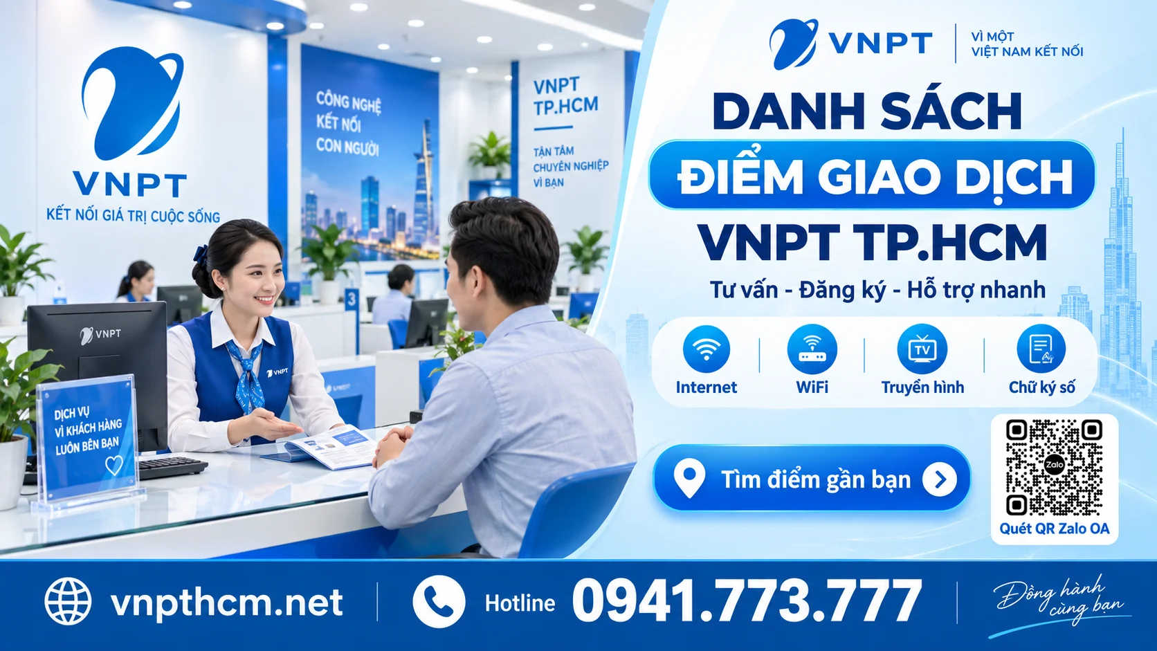 Điểm giao dịch Trung tâm Điều hành VNPT Bình Dương – điểm giao dịch VNPT