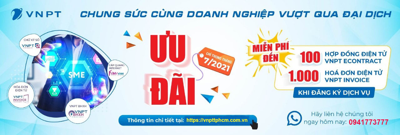 Tặng ngay 100 đến 1000 số hóa đơn cho bất kỳ gói cước nào của Hợp Đồng Điện Tử VNPT eContract. Đặc biệt với những doanh nghiệp mới thành lập, doanh nghiệp vừa và nhỏ