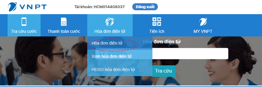 Xem hoá ??n c??c ?i?n t?