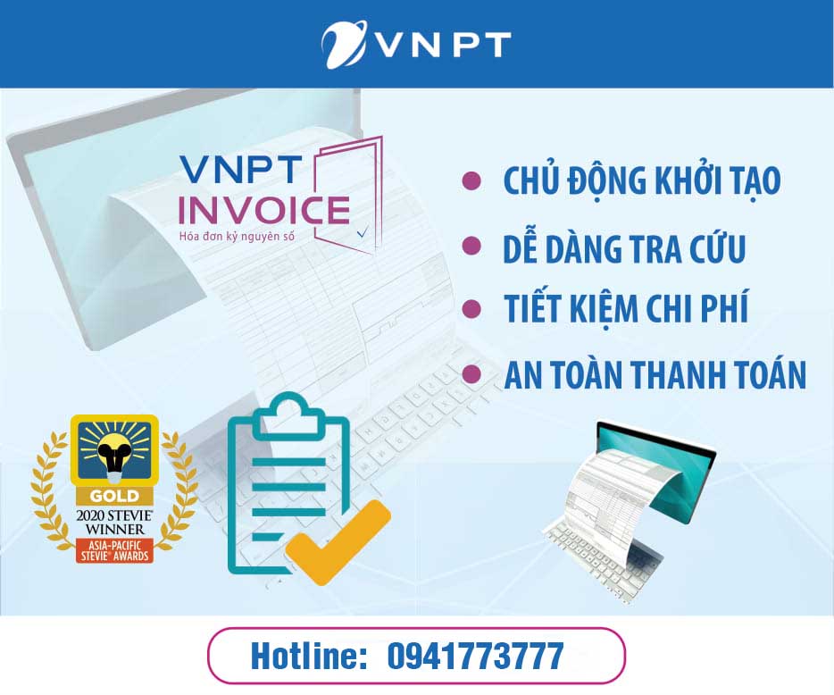 VNPT Invoice (Hóa đơn điện tử) - Giải thưởng đột phá về Quản lý tài chính
