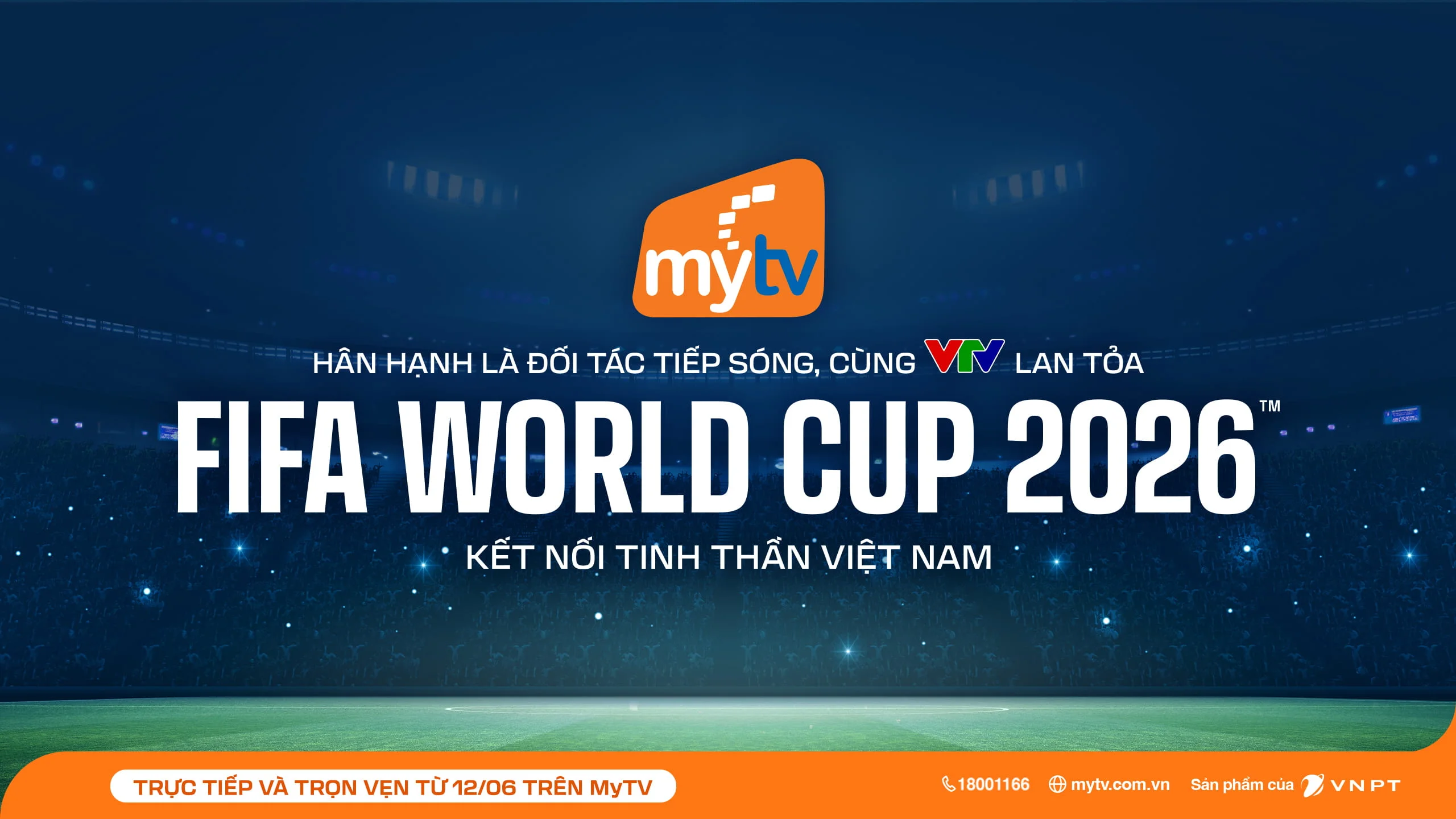 Lắp đặt MyTV & Cáp quang XGSPON VNPT: Xem trọn vẹn World Cup 2026, Trúng iPhone 17 Pro Max