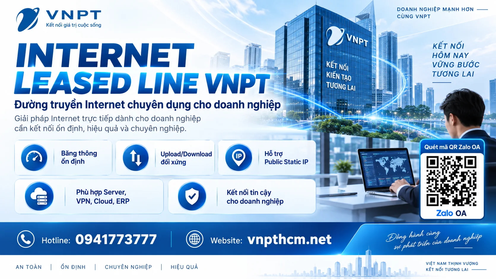 DIA là gì? Internet Leased Line VNPT dành cho doanh nghiệp